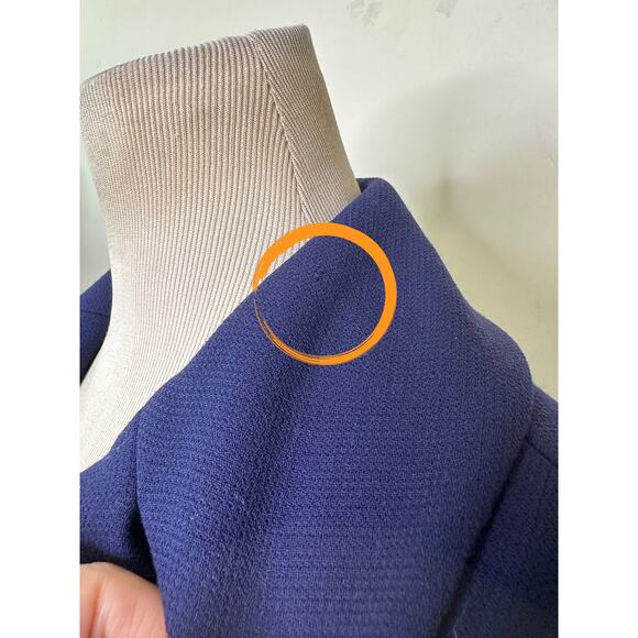 GIORGIO ARMANI Blue Virgin Wool Evening Jacket size 6 - Picture 5 of 9